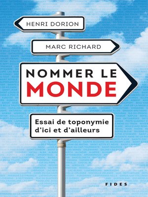 cover image of Nommer le monde
